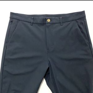 Zyia Active Navy Traveler Pant Trouser L